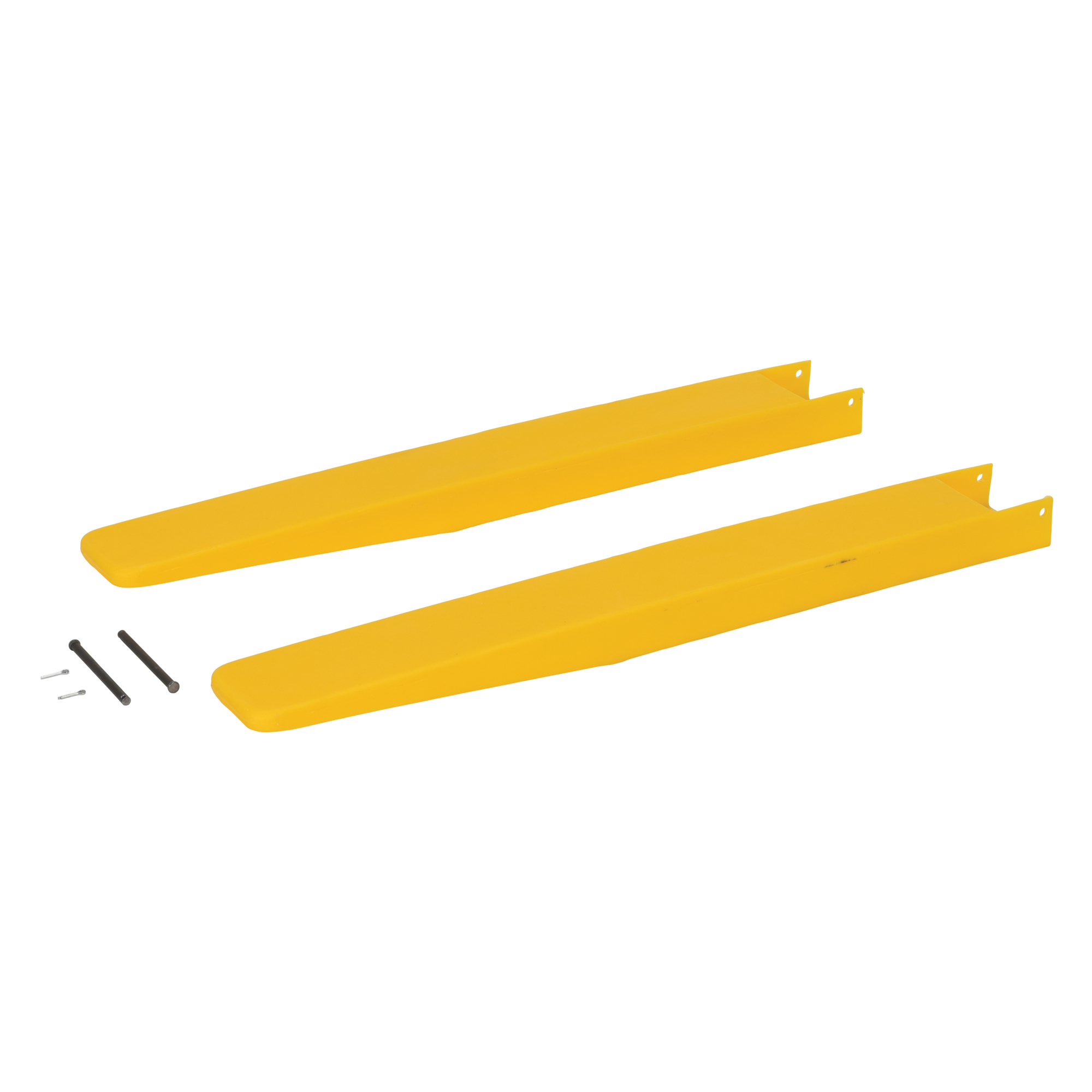 Vestil Polyethylene Fork Blade Protectors — 5in. x 36in., Yellow, Model# F5-36